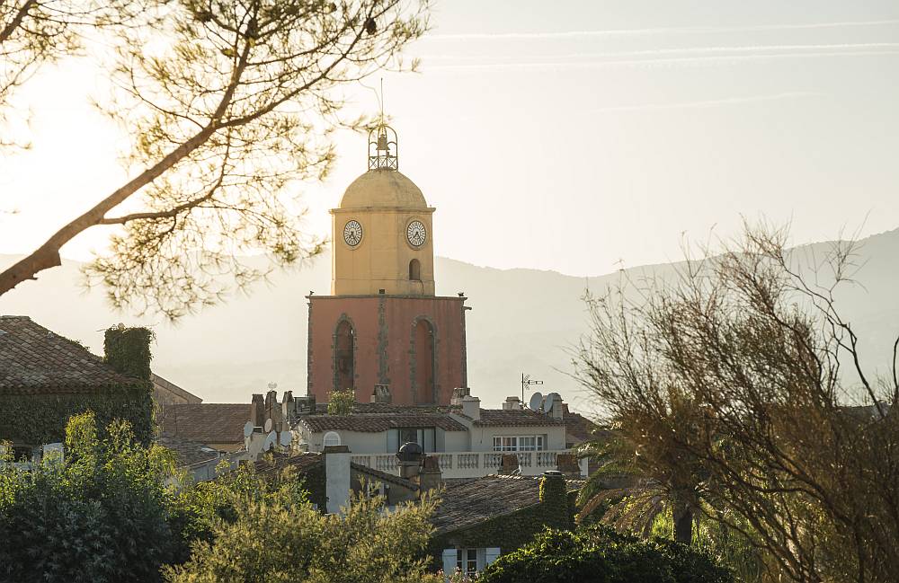 Saint-Tropez - Wieża z zegarem